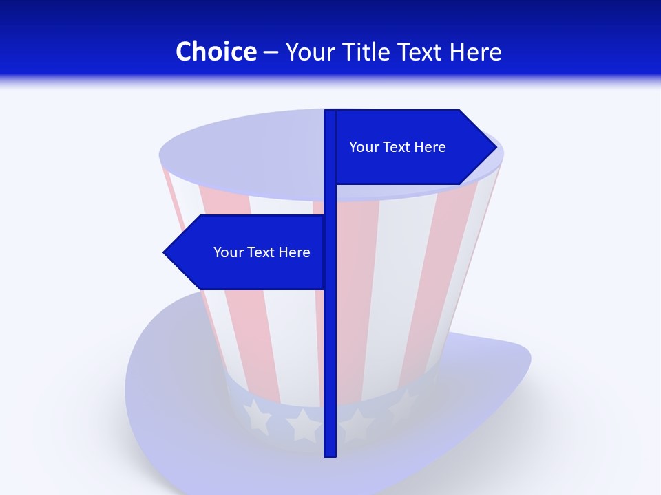 Illustration July Political PowerPoint Template