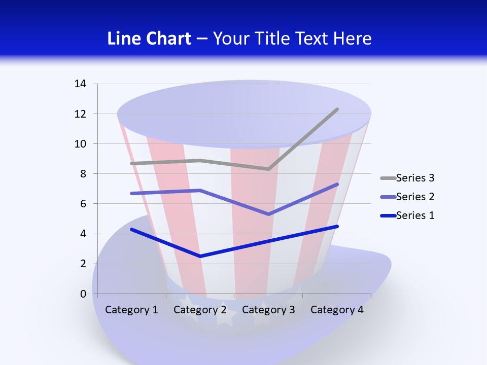 Illustration July Political PowerPoint Template