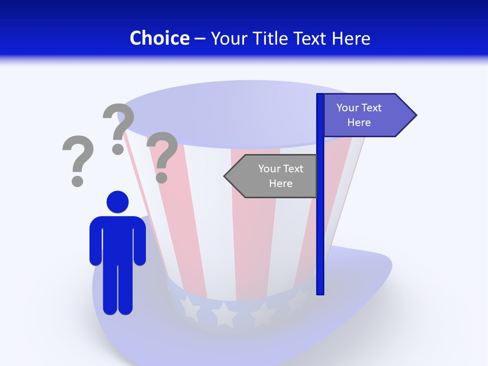 Illustration July Political PowerPoint Template