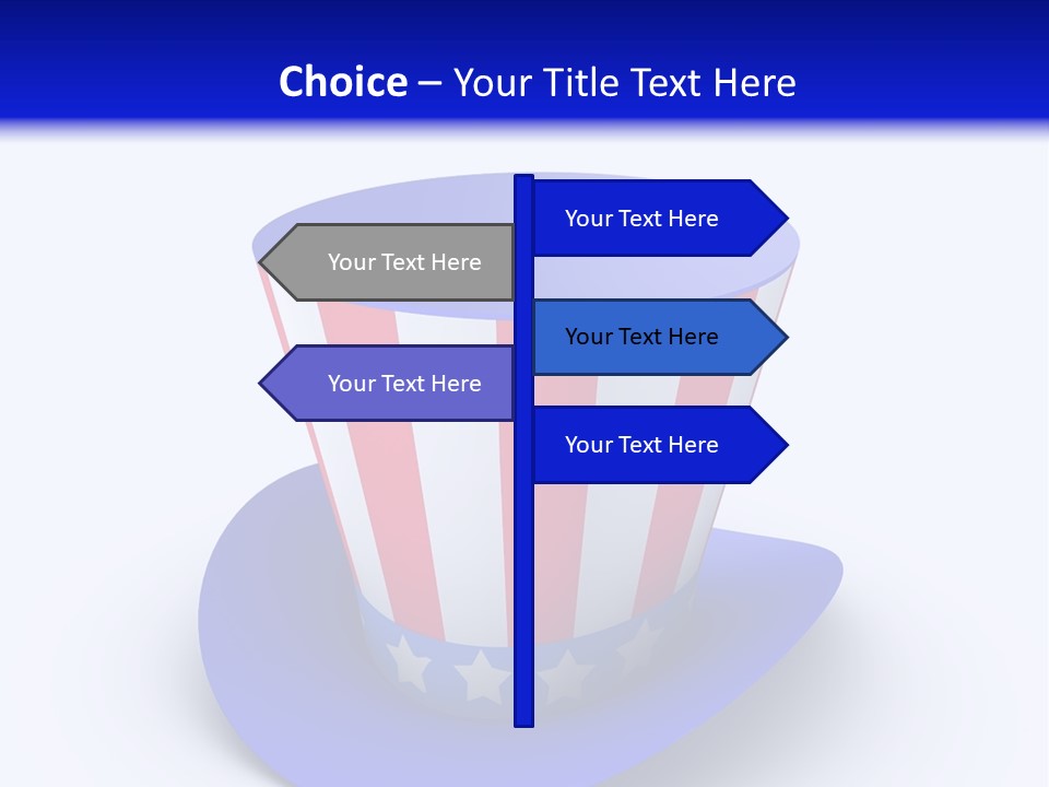 Illustration July Political PowerPoint Template