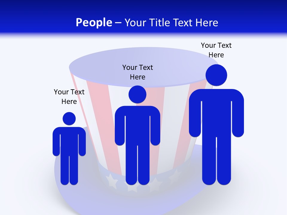 Illustration July Political PowerPoint Template