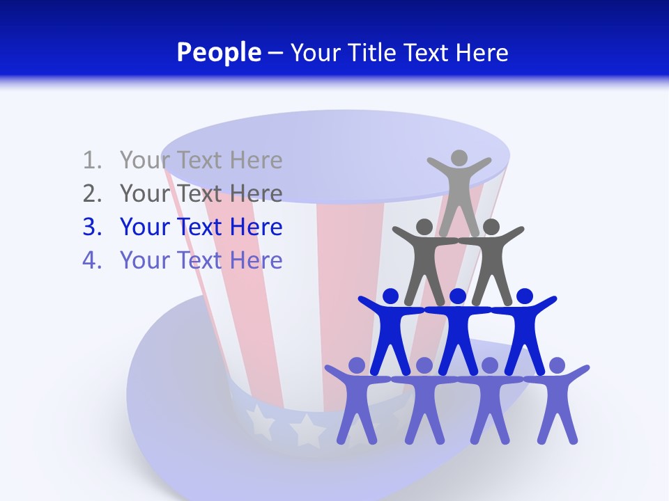 Illustration July Political PowerPoint Template