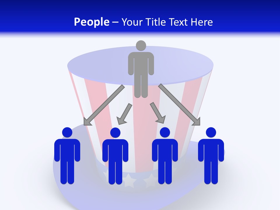 Illustration July Political PowerPoint Template