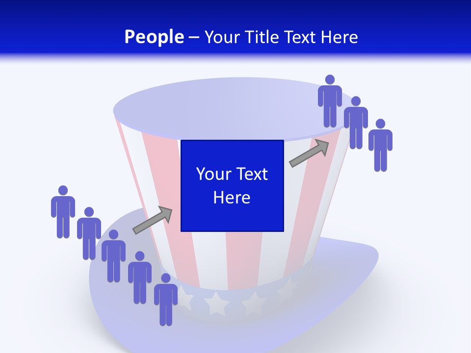 Illustration July Political PowerPoint Template