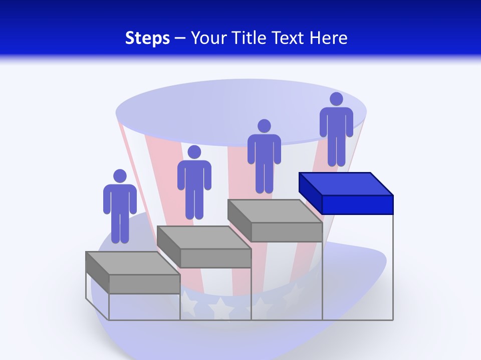 Illustration July Political PowerPoint Template