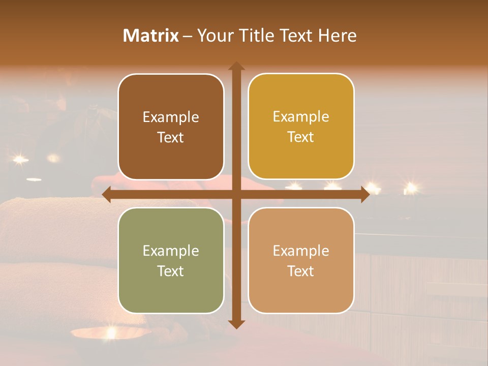 Flowers Wellness Color PowerPoint Template