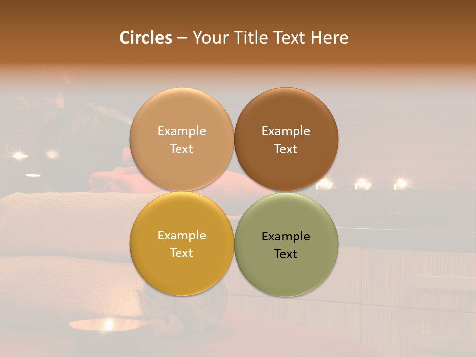 Flowers Wellness Color PowerPoint Template