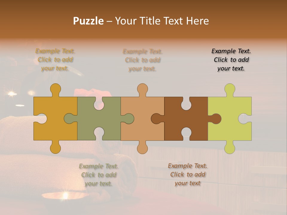 Flowers Wellness Color PowerPoint Template