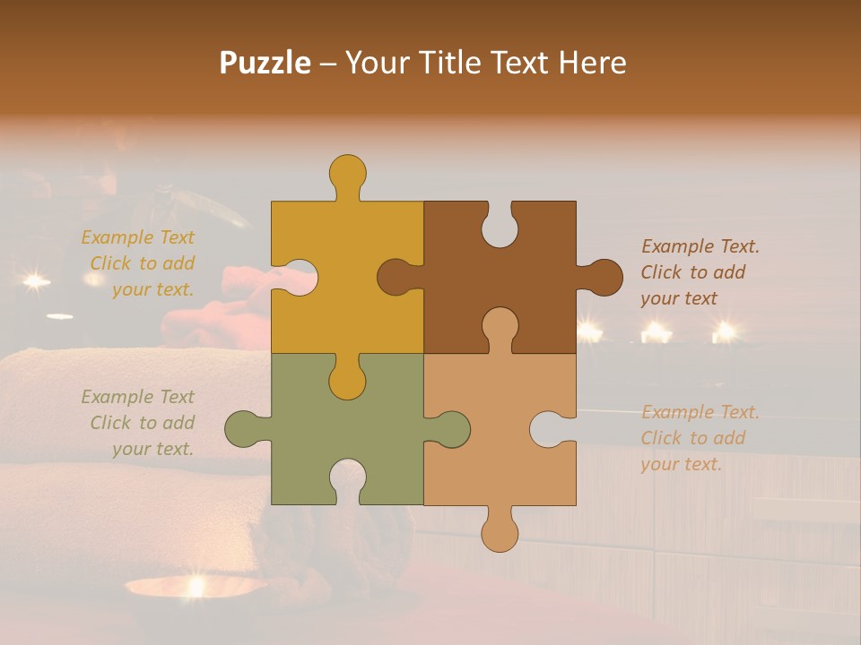 Flowers Wellness Color PowerPoint Template