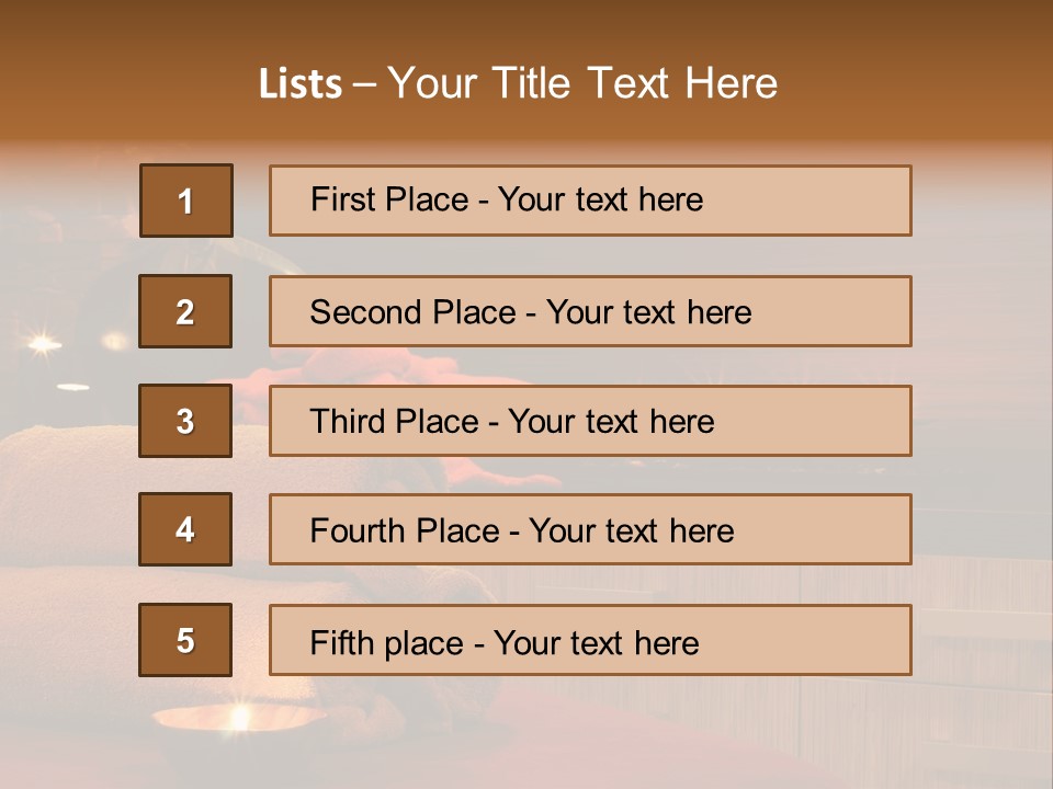 Flowers Wellness Color PowerPoint Template