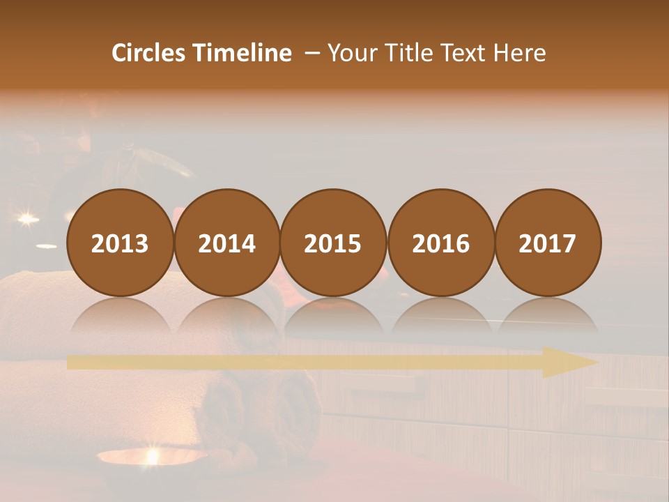 Flowers Wellness Color PowerPoint Template