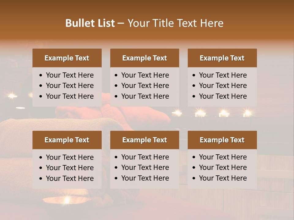 Flowers Wellness Color PowerPoint Template