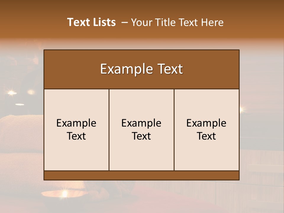 Flowers Wellness Color PowerPoint Template