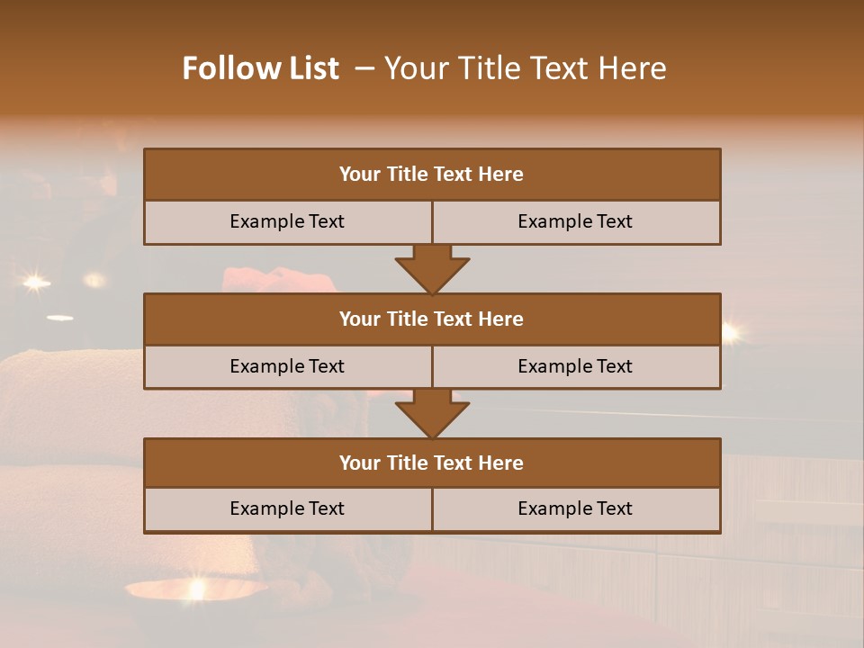 Flowers Wellness Color PowerPoint Template