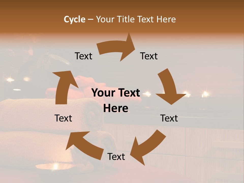 Flowers Wellness Color PowerPoint Template