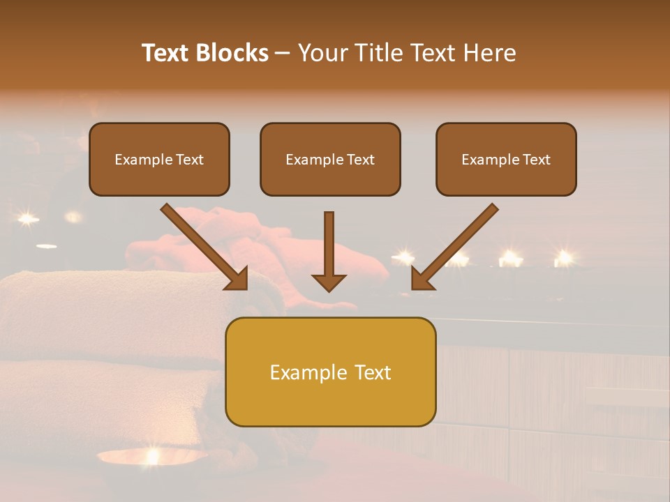 Flowers Wellness Color PowerPoint Template