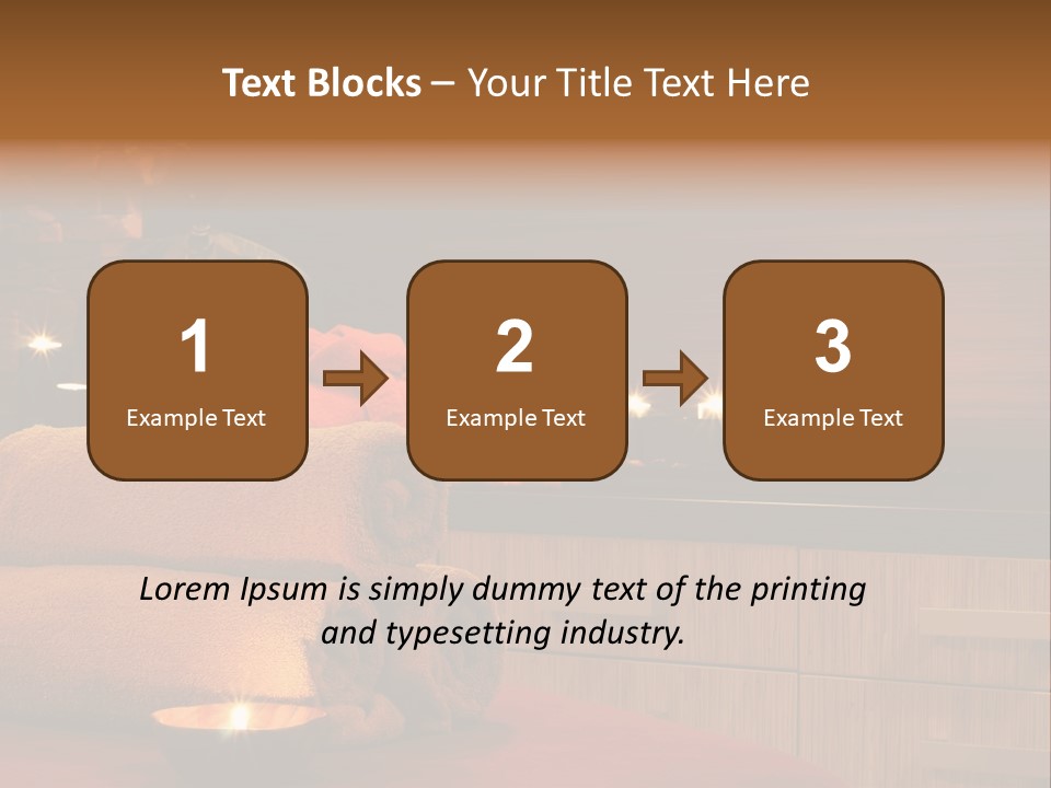 Flowers Wellness Color PowerPoint Template