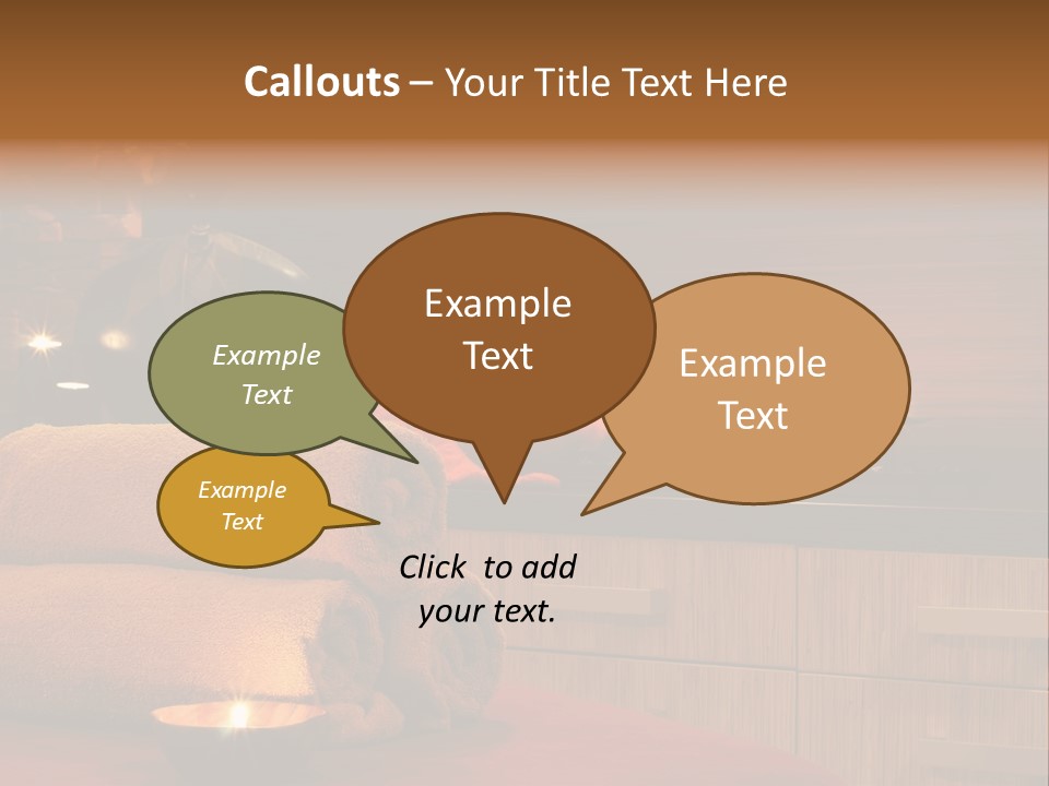 Flowers Wellness Color PowerPoint Template