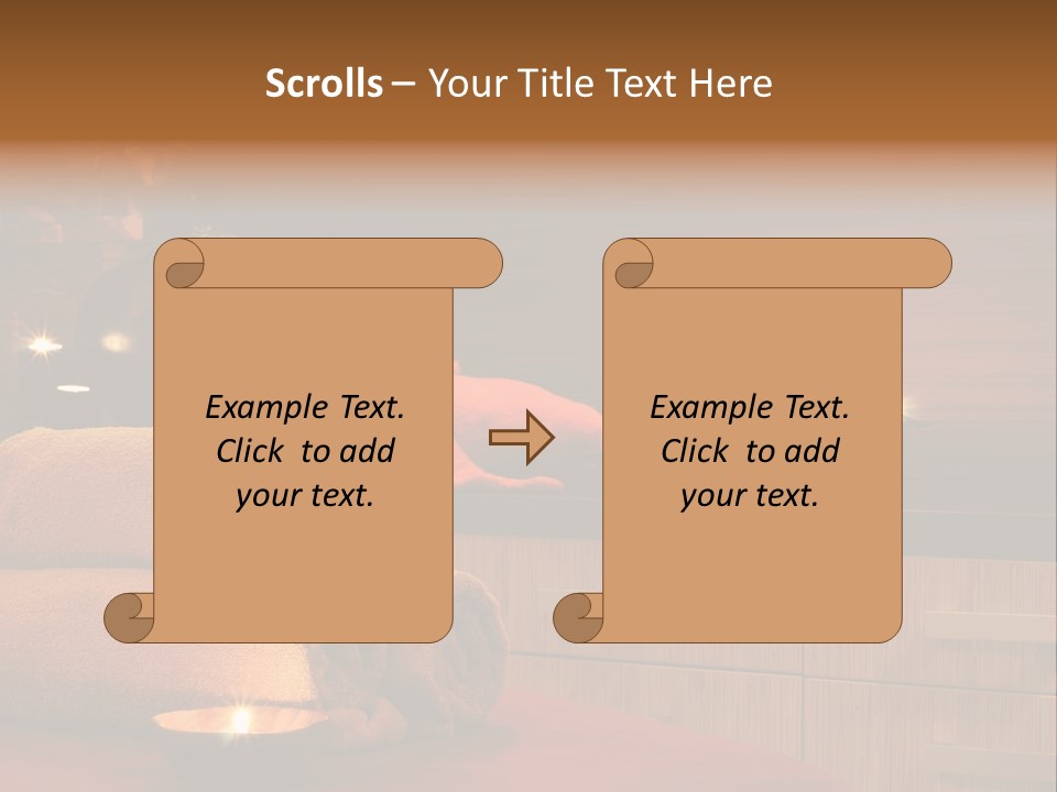Flowers Wellness Color PowerPoint Template