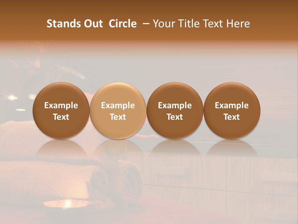 Flowers Wellness Color PowerPoint Template