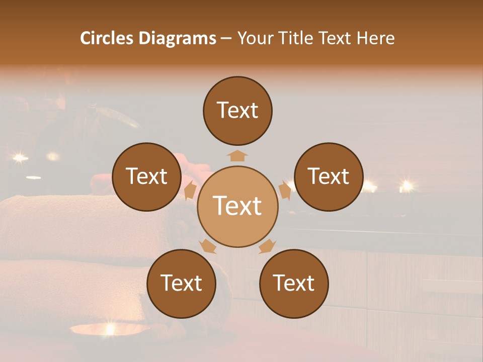 Flowers Wellness Color PowerPoint Template