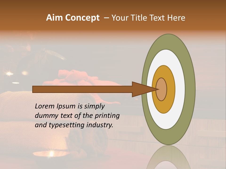 Flowers Wellness Color PowerPoint Template