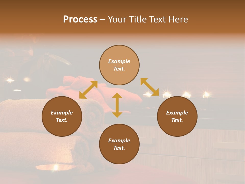 Flowers Wellness Color PowerPoint Template