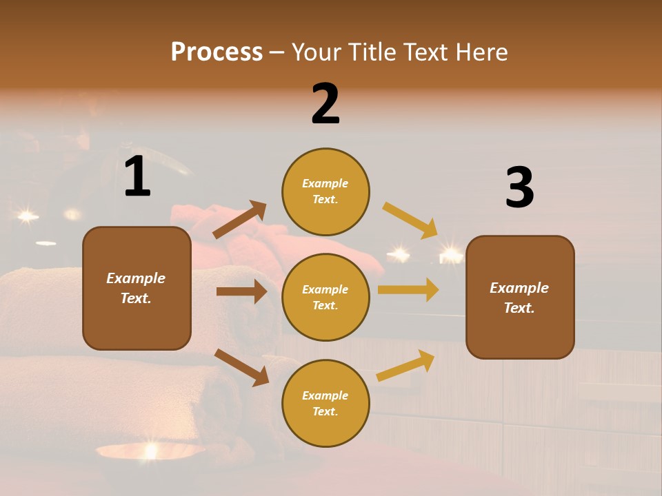 Flowers Wellness Color PowerPoint Template