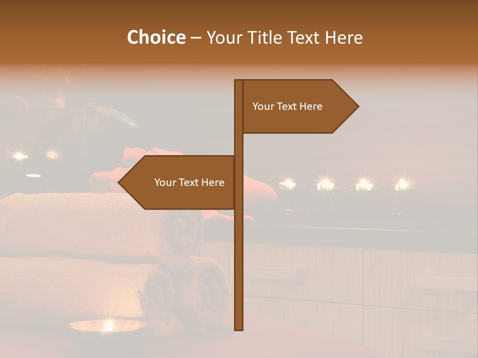 Flowers Wellness Color PowerPoint Template