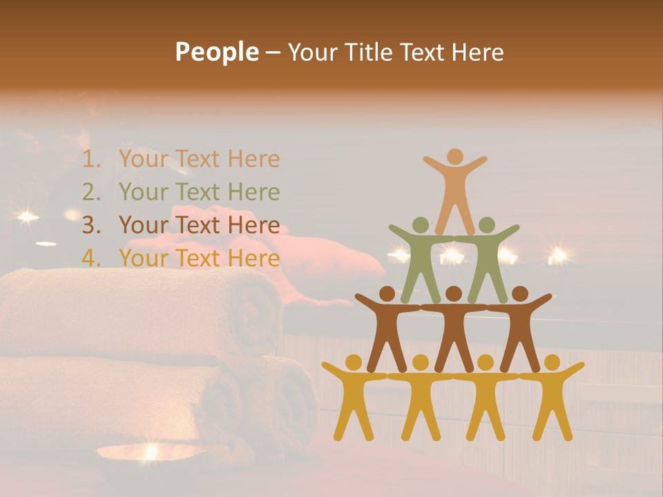 Flowers Wellness Color PowerPoint Template