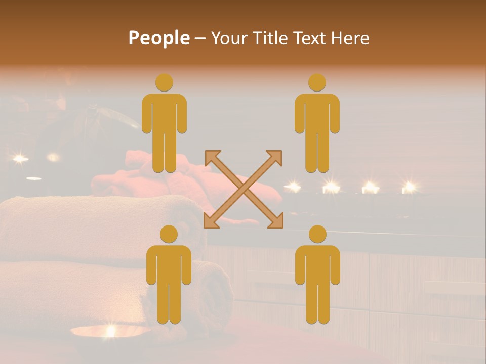 Flowers Wellness Color PowerPoint Template