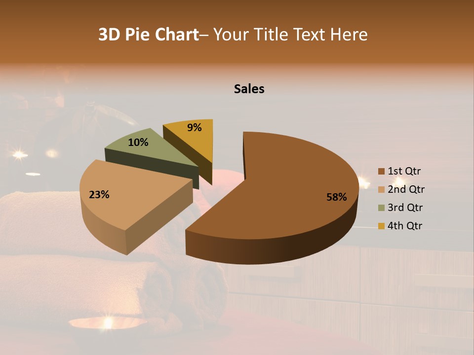 Flowers Wellness Color PowerPoint Template