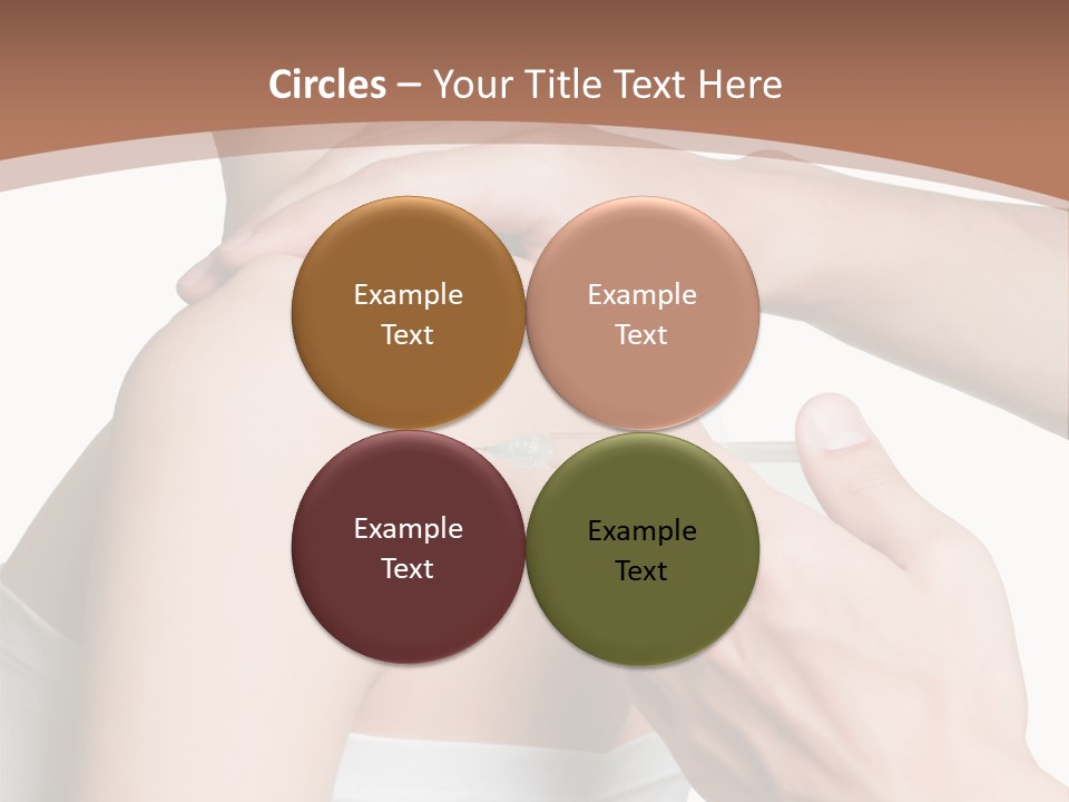 Protection Injecting Bone PowerPoint Template