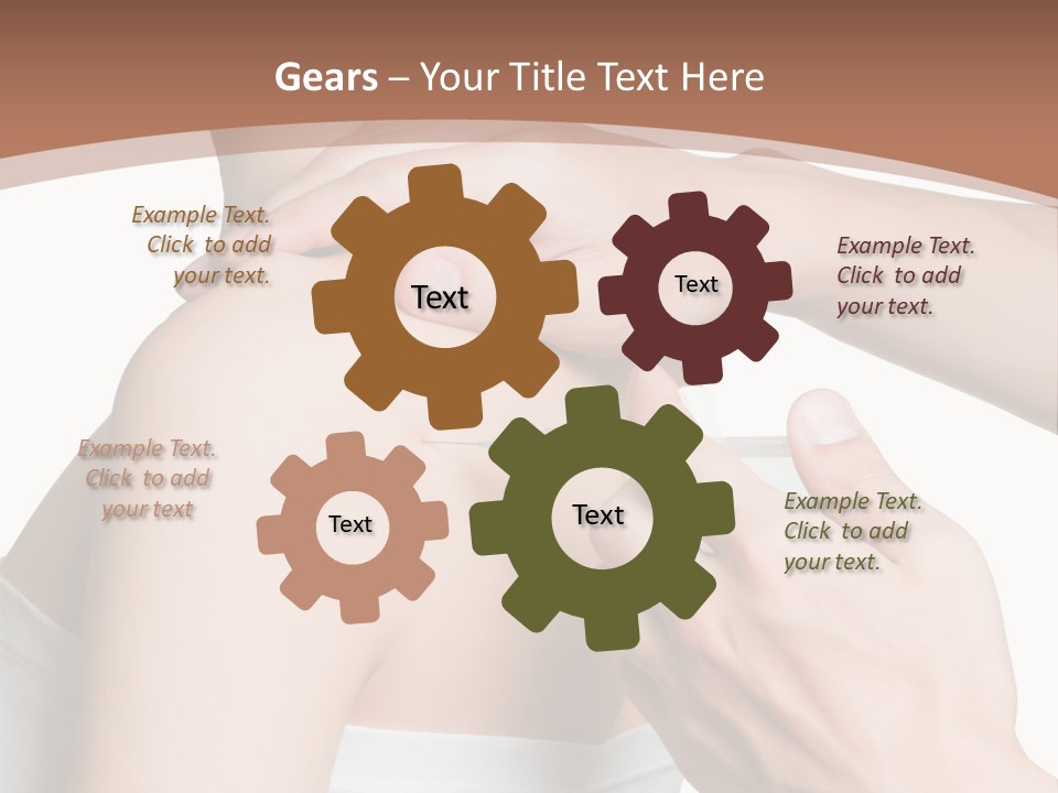 Protection Injecting Bone PowerPoint Template