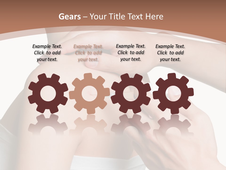 Protection Injecting Bone PowerPoint Template