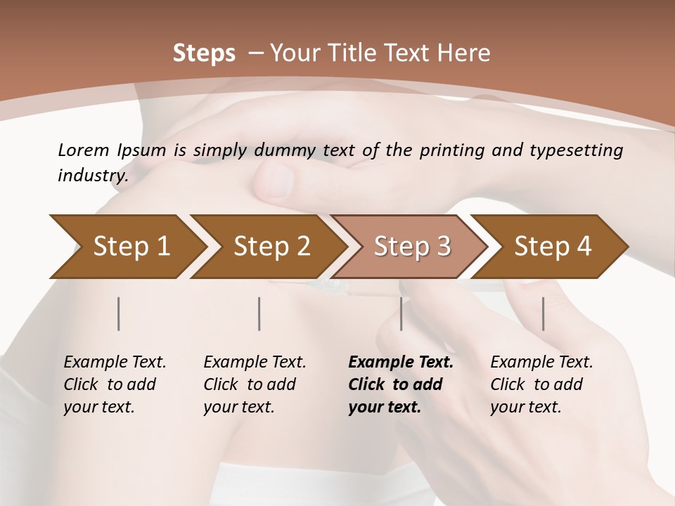 Protection Injecting Bone PowerPoint Template