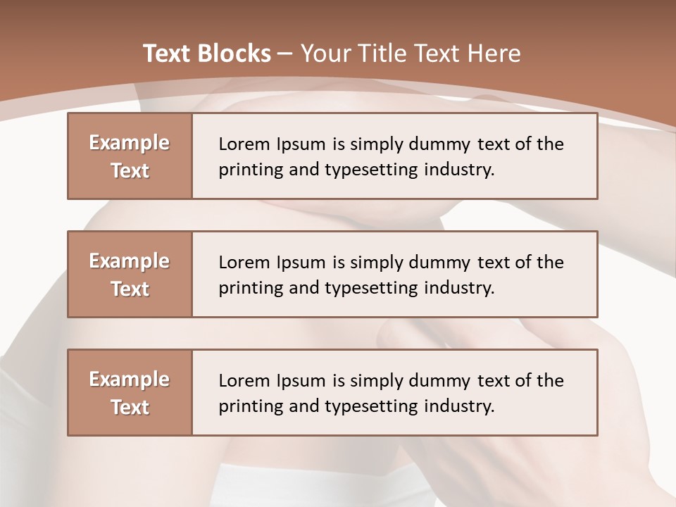 Protection Injecting Bone PowerPoint Template