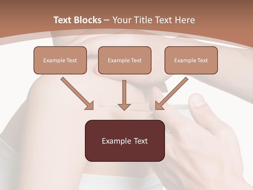 Protection Injecting Bone PowerPoint Template