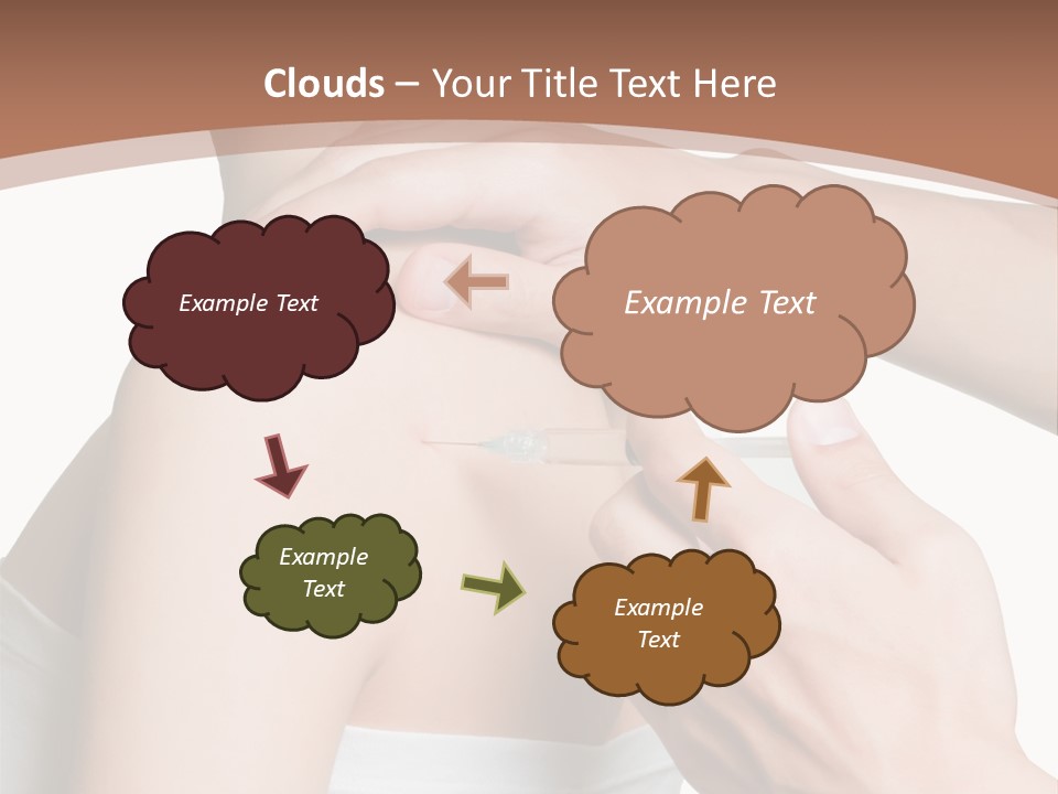Protection Injecting Bone PowerPoint Template