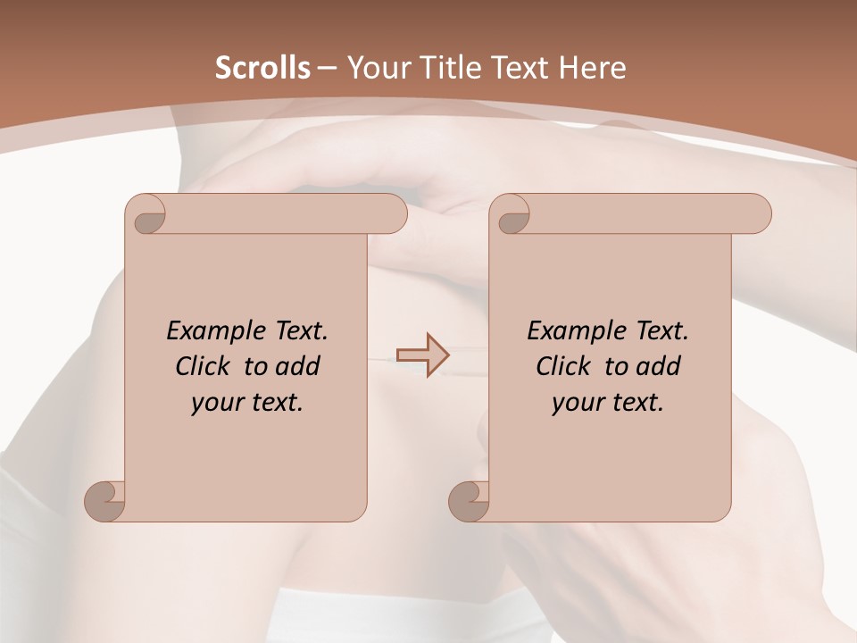 Protection Injecting Bone PowerPoint Template