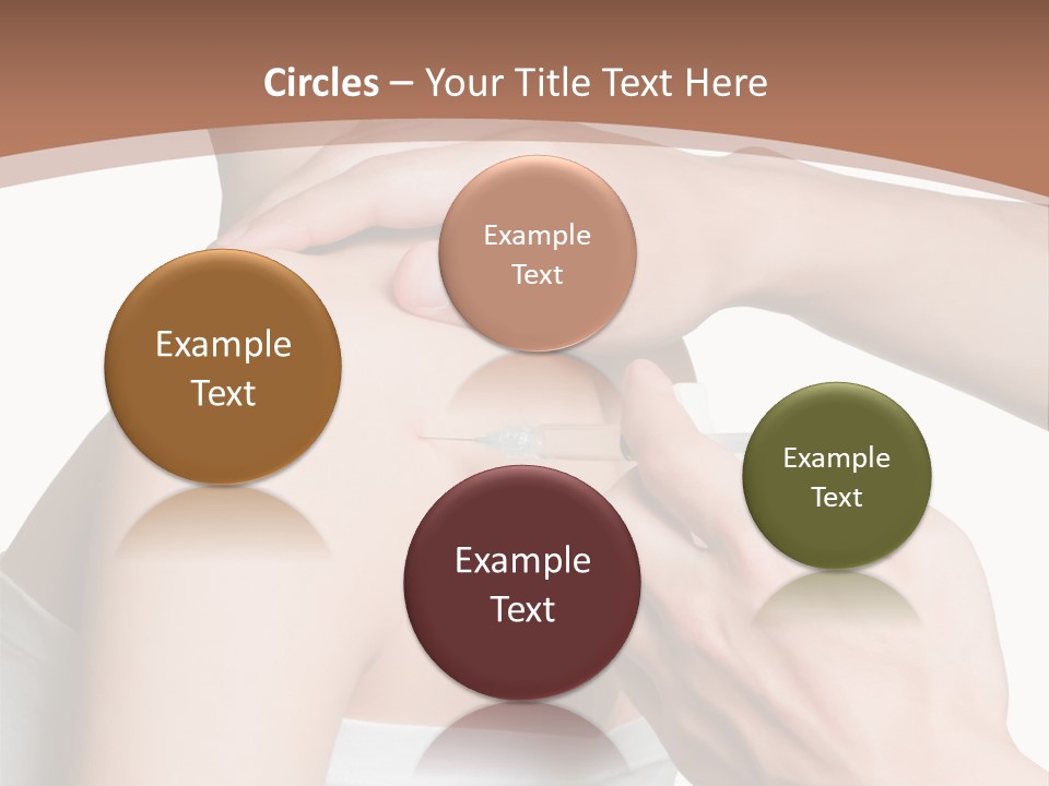 Protection Injecting Bone PowerPoint Template