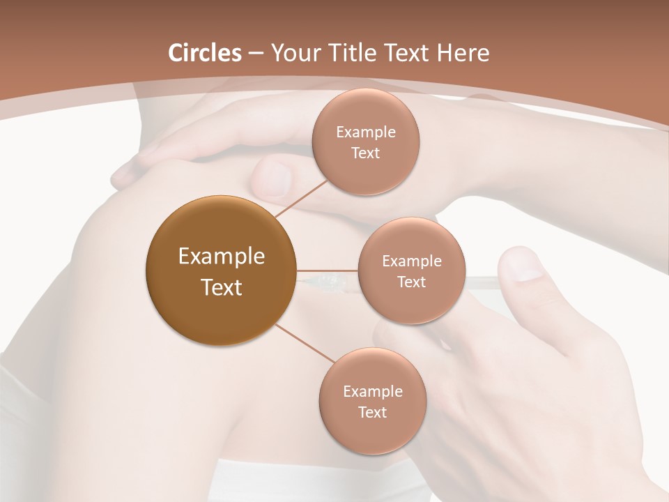 Protection Injecting Bone PowerPoint Template