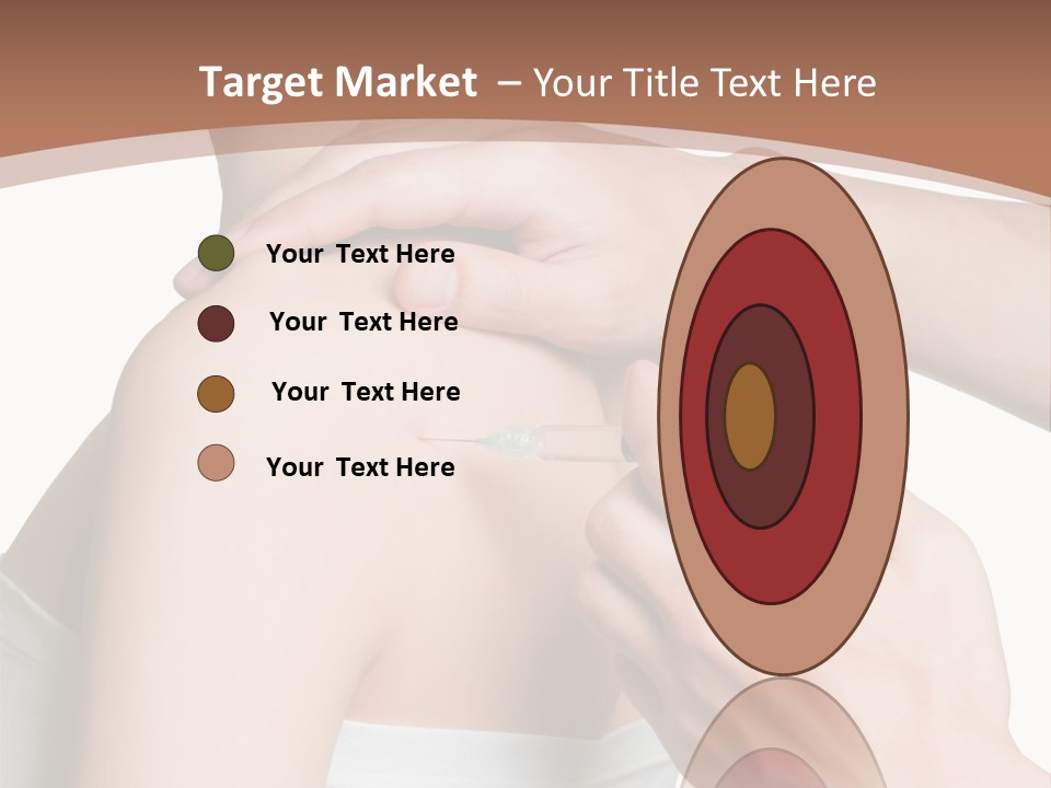 Protection Injecting Bone PowerPoint Template