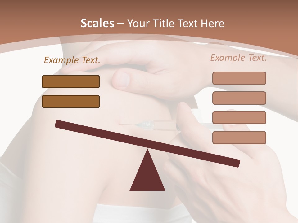 Protection Injecting Bone PowerPoint Template