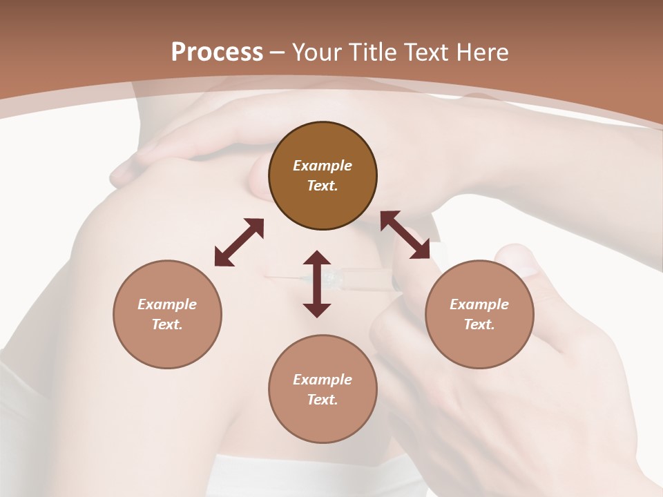 Protection Injecting Bone PowerPoint Template