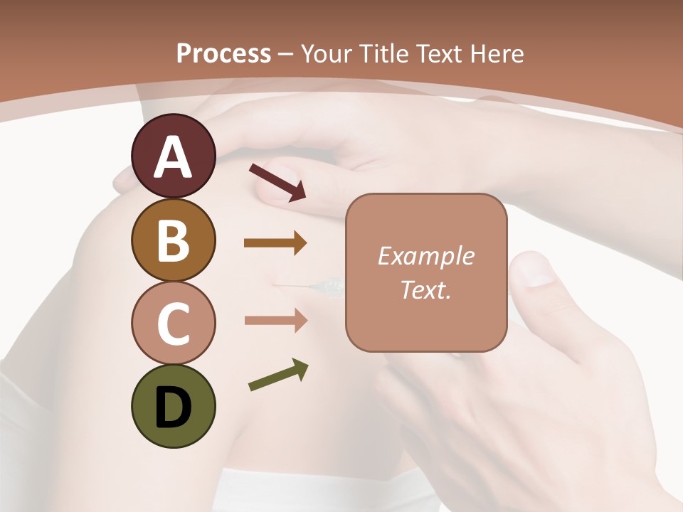 Protection Injecting Bone PowerPoint Template