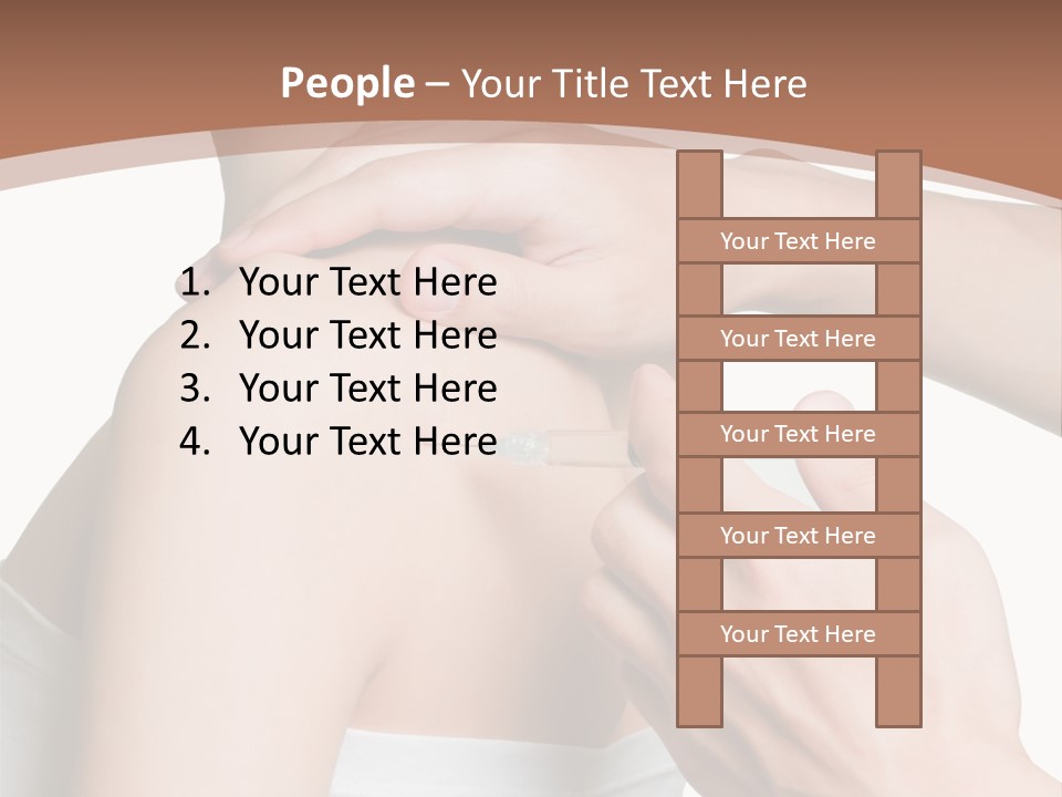 Protection Injecting Bone PowerPoint Template