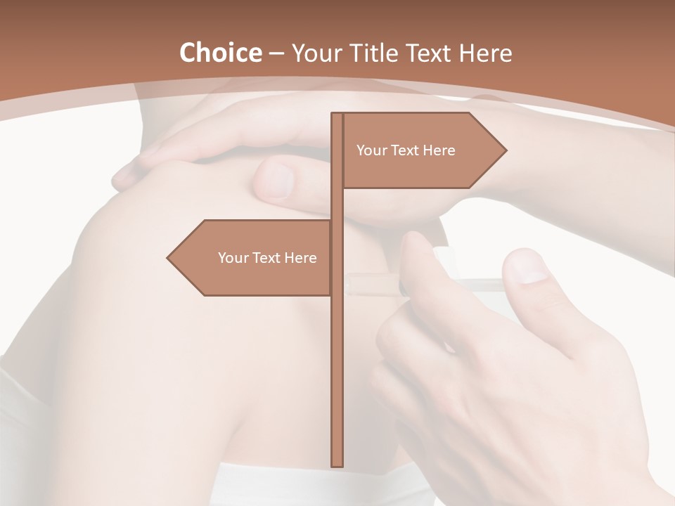 Protection Injecting Bone PowerPoint Template