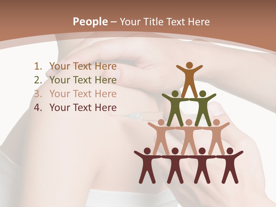 Protection Injecting Bone PowerPoint Template