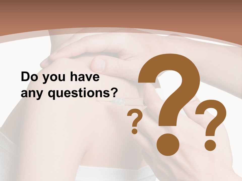 Protection Injecting Bone PowerPoint Template